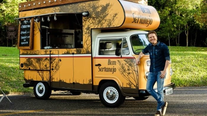 "Fantástico" estreia nova temporada do "Bem Sertanejo" com Michel Teló em food truck