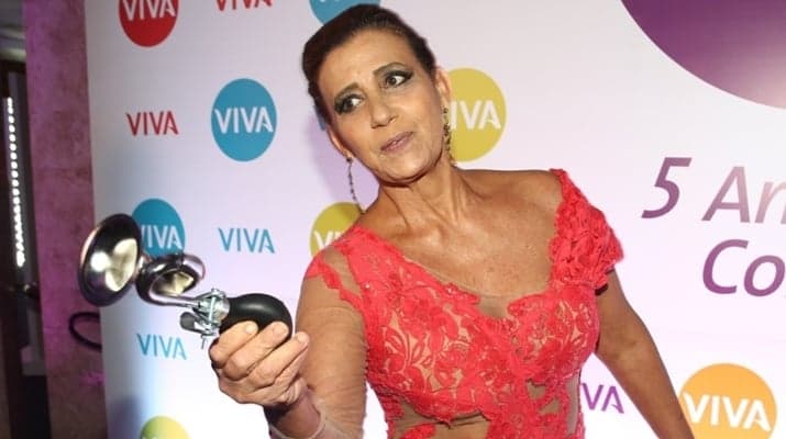 Rita Cadillac não participa de especial sobre Chacrinha na Globo