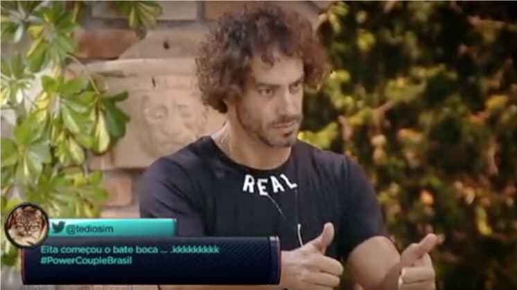 Rafael Ilha e Diego Cristo brigam feio no "Power Couple" e barraco toma conta; assista!