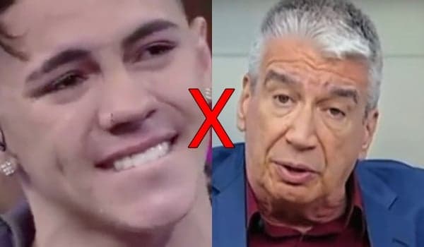 Décio Piccinini chama MC Biel de "panaca" ao vivo em programa de TV