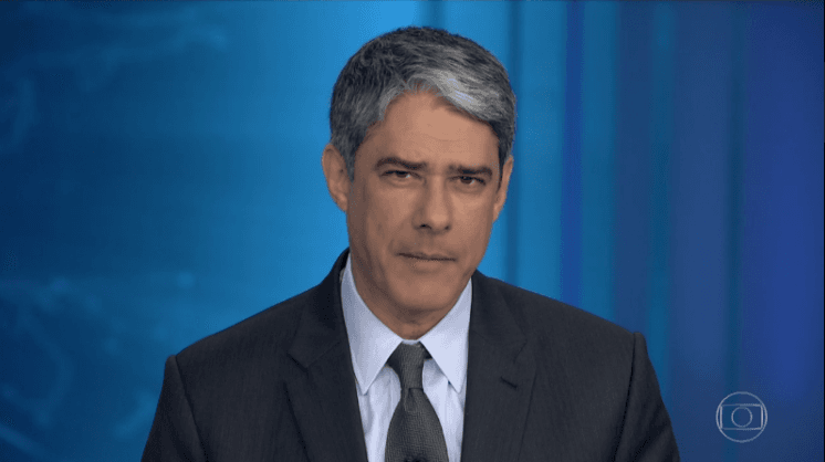 William Bonner reage a Maju Coutinho no JN como apresentadora