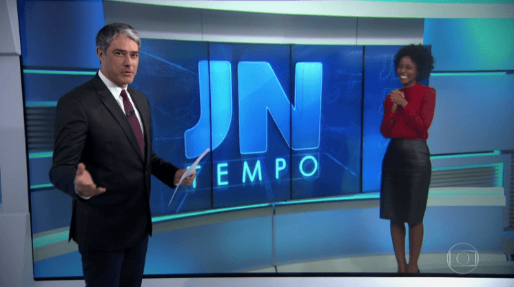 Sem espaço no Jornal Nacional, Maju Coutinho faz previsão do tempo na internet