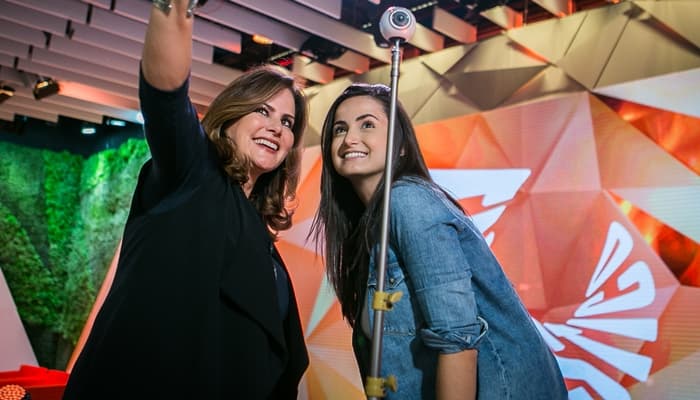 Aposta de William Bonner, Mari Palma estreia no "Fantástico"