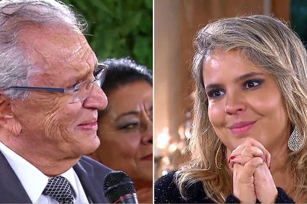Carlos Alberto de Nóbrega bate o martelo e marca o dia do casamento com mulher 44 anos mais nova