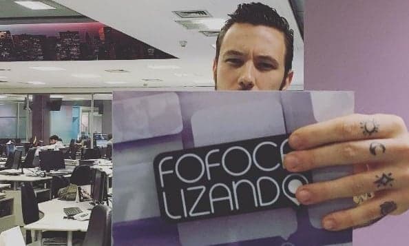 Ex-Homem do Saco do SBT se torna co-apresentador do "Fofocalizando"