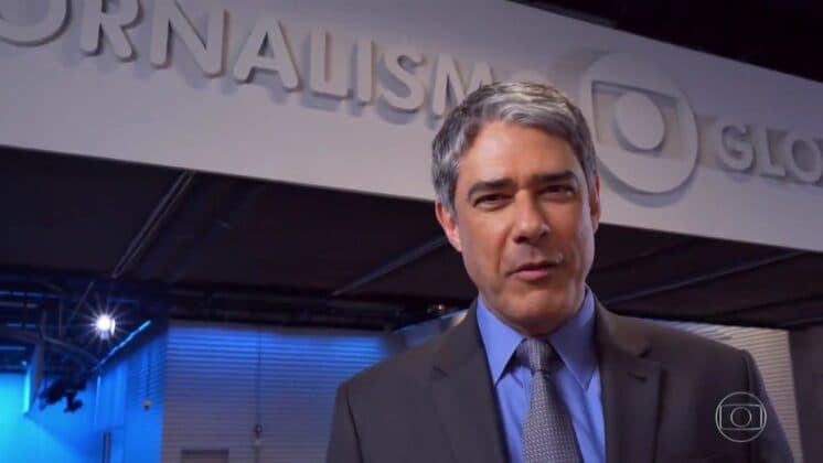 William Bonner mostra bastidores do novo "Jornal Nacional"