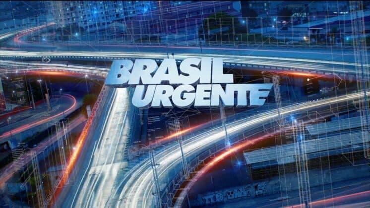 Datena estreia novo cenário do "Brasil Urgente" e surpreende com mudanças