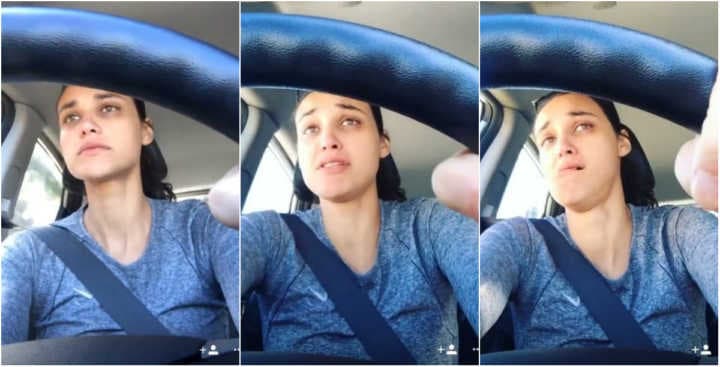 Débora Nascimento chora ao falar sobre perda de peso e ganha bronca pública do Dentran