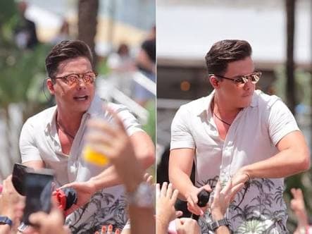 Wesley Safadão revela que dorme com gel fixador no cabelo: "Acordo pronto"