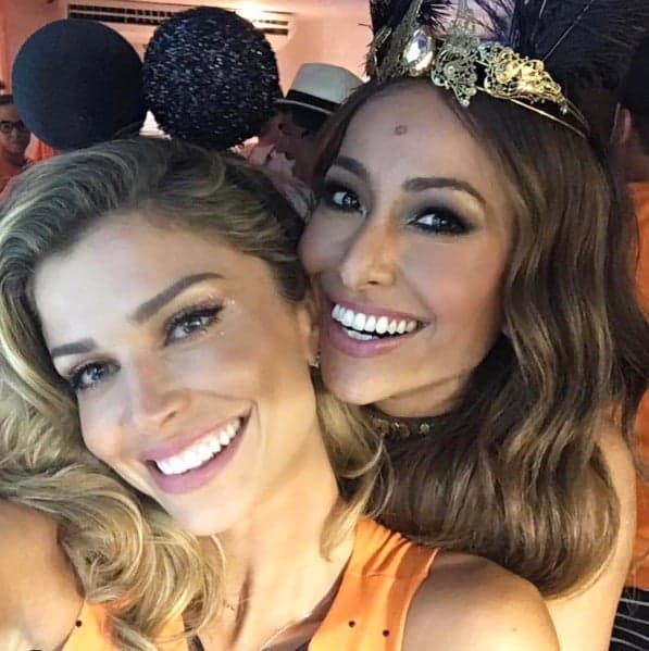Sabrina Sato homenageia amiga global em rede social