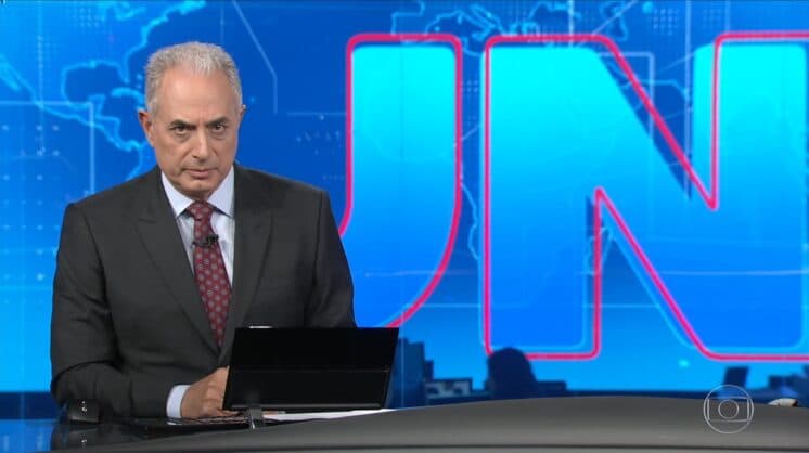 No "Jornal Nacional", William Waack ironiza pronunciamento de Fábio Assunção