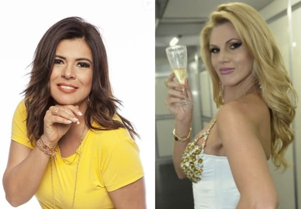 Após humilhações, Mara Maravilha e Val Marchiori se dizem melhores amigas no SBT
