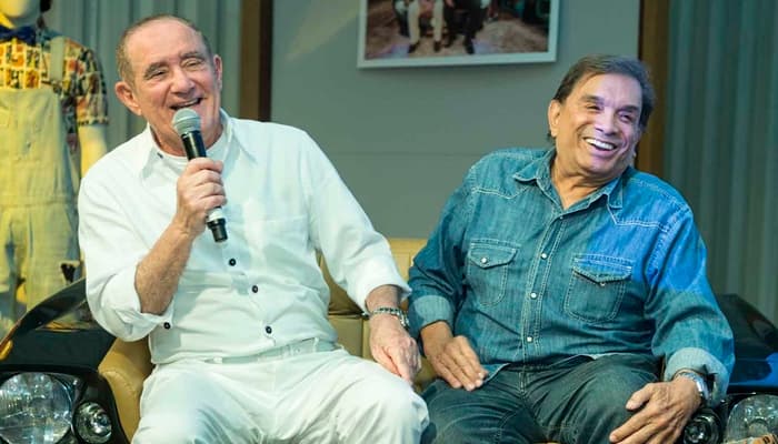 Dedé conta que ficou nervoso com volta dos "Trapalhões" e Renato Aragão se emociona