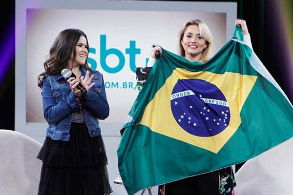 Em passagem pelo SBT, Angelique Boyer movimentou mais de 1 milhão de brasileiros