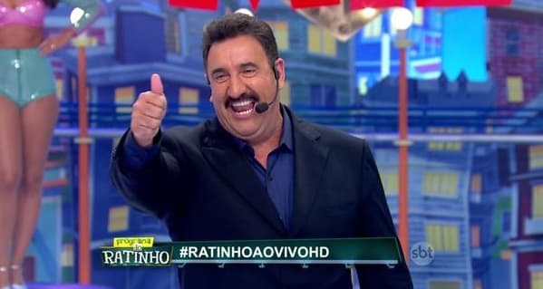 Ratinho é vice-líder no Ibope pela 28ª vez seguida