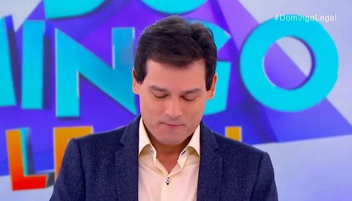 Celso Portiolli se emociona e chora ao falar de Marcelo Rezende