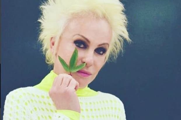 Ana Maria Braga causa na web com folhas que aparentam ser de maconha