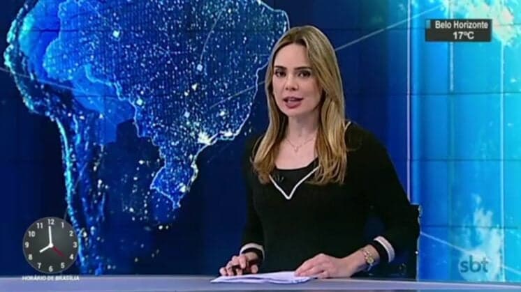Com opinião vetada no SBT, Sheherazade faz "carão" em telejornal após rebater Lula na internet