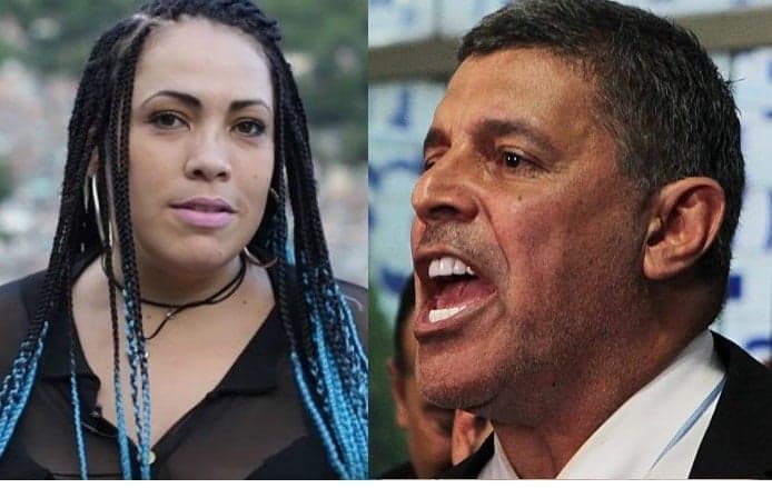 Bibi Perigosa real e Alexandre Frota trocam farpas na internet: "Atura ou surta!"