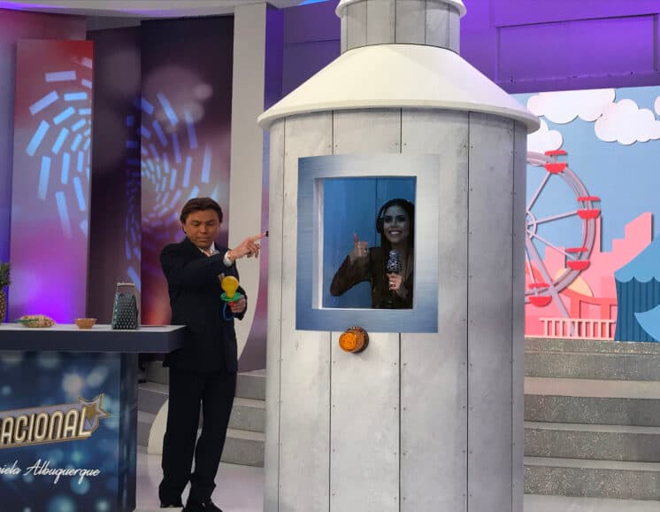 Daniela Albuquerque ganha festa surpresa de aniversário no 'Sensacional' com roteiro inspirado em clássicos de Silvio Santos