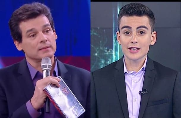 Diretores do SBT estão chateados com comentários de Dudu Camargo sobre Ibope do "Domingo Legal"