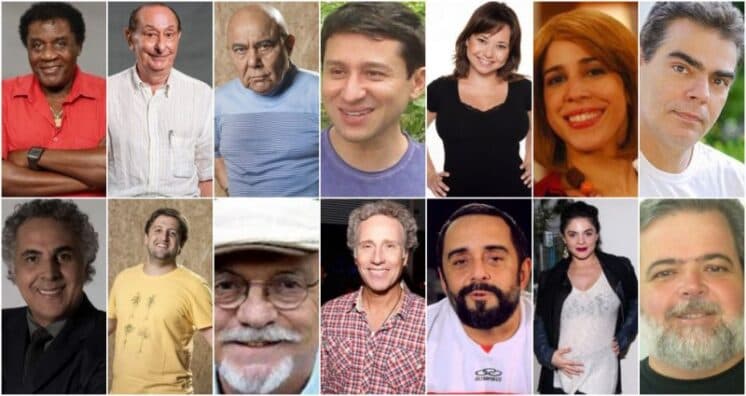 Humoristas do "Zorra" pedem emprego na "Praça é Nossa"