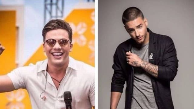Maluma e Wesley Safadão se estranham e dueto pode ser cancelado