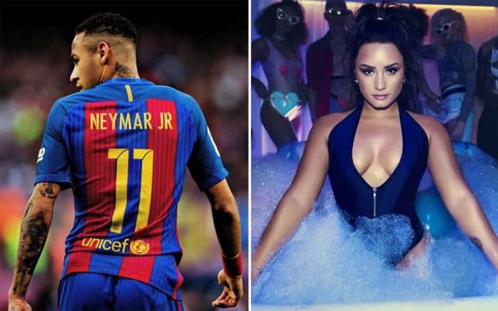 Bruna Marquezine teria sido trocada por Demi Lovato; veja imagens