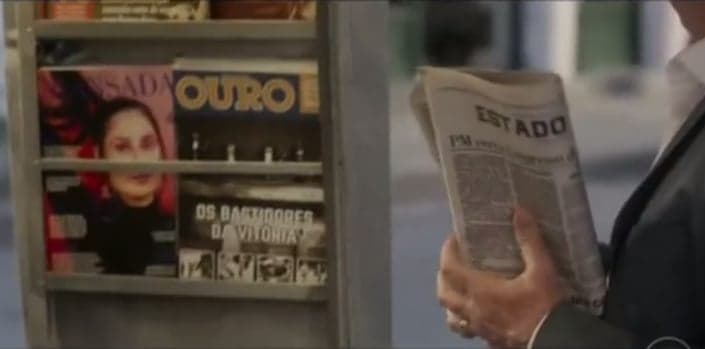 Globo chama atenção ao trocar nome de jornal em "Os Dias Eram Assim"