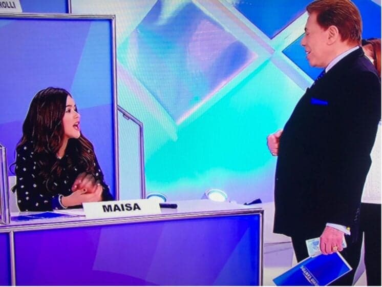 Após polêmica, Maisa volta a participar do "Programa Silvio Santos"