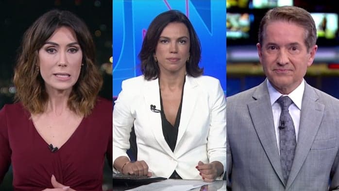 Em semana difícil, Globo tem falha, chama apresentadores às pressas e jornalista apresenta três vezes em 24h
