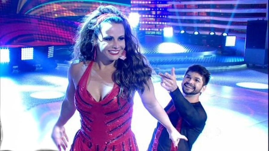 Viviane Araújo já venceu o reality no "Domingão do Faustão"