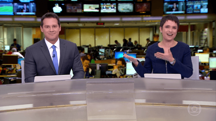Sandra Annenberg abandona Dony De Nuccio, apresentará o "JN" e âncora comenta na internet