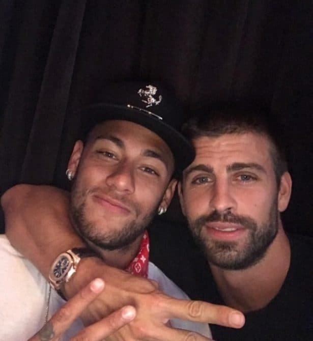 Esposo de Shakira, Gerard Piqué se declara para Neymar: "Meu irmão mais novo"