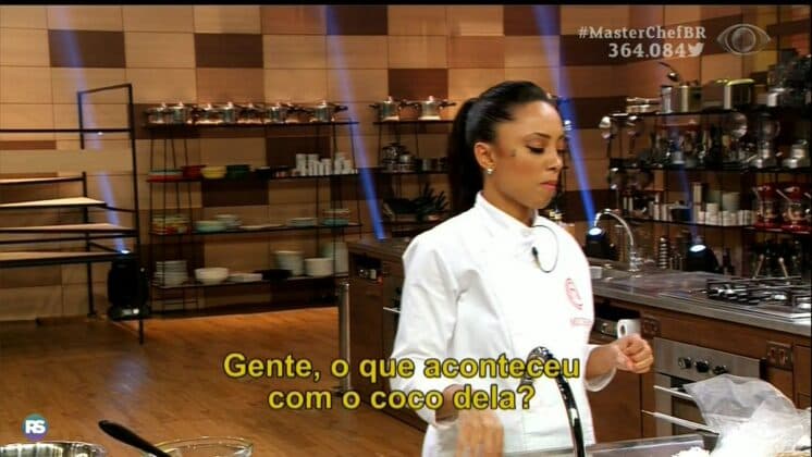 Michele fala sobre coco estragado vindo do Carrefour que quase lhe rendeu a derrota