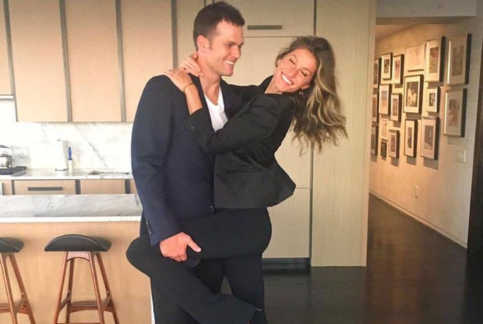 Gisele Bündchen ganha declaração de amor de Tom Brady
