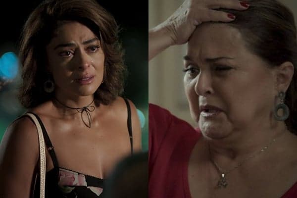 "A Força do Querer": Por causa de foto vazada, Bibi vai presa e apanha da própria mãe