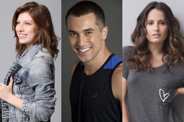 Trio revelação de "Malhação - Pro Dia Nascer Feliz" se reencontra na novela "Tempo de Amar"