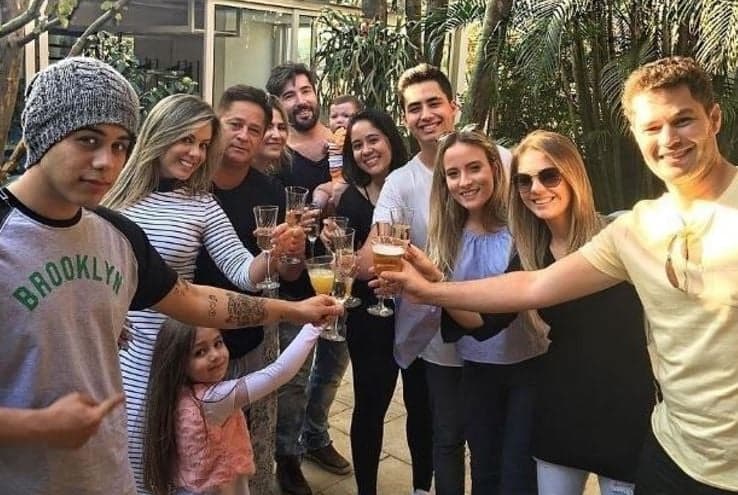 Leonardo recebe mensagem carinhosa do filho, Pedro