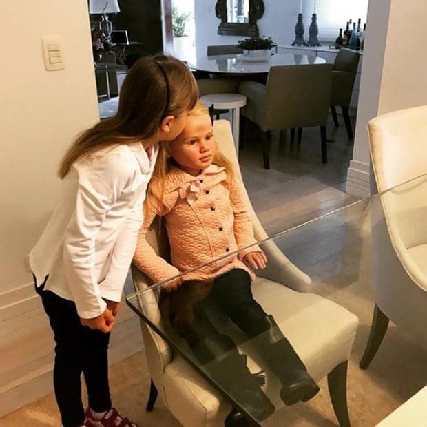 Rafaella Justus ganha outra "irmãzinha"