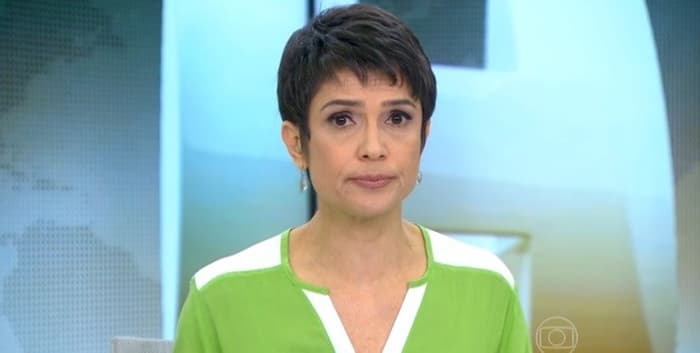 Veja a primeira foto de Sandra Annenberg com substituto de Evaristo Costa no "JH"
