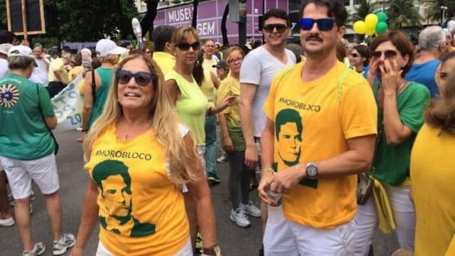 Após ato "Fora Dilma", Marcelo Serrado diz que "não se expõe mais" na política