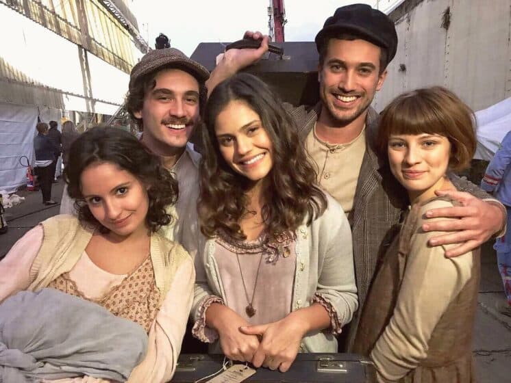Globo inova em chamada de elenco de "Tempo de Amar"