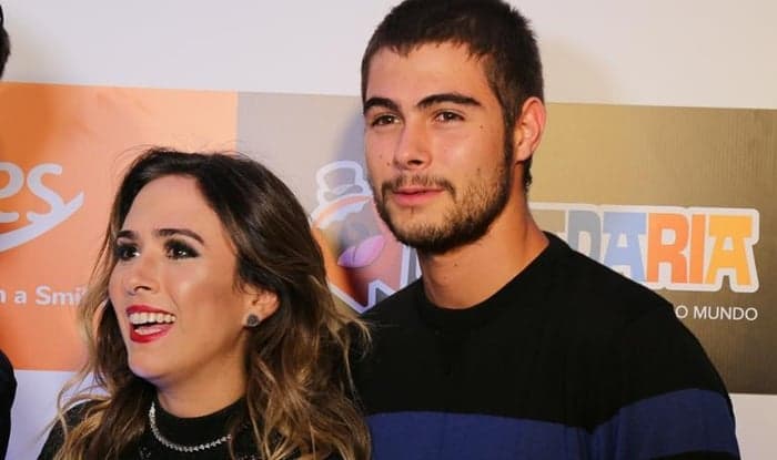 Tatá Werneck ganha mimos de Rafael Vitti no Dia dos Namorados e casal se declara