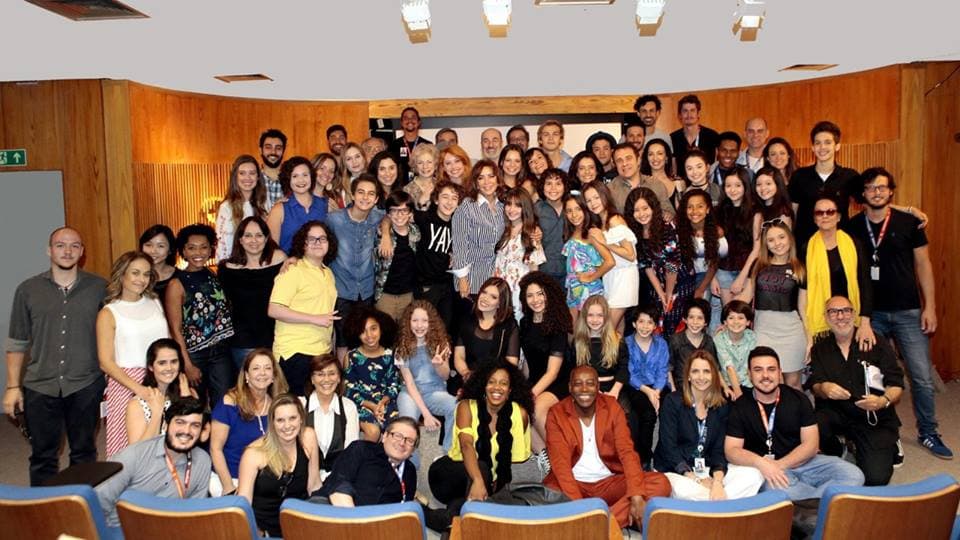 Elenco de "As Aventuras de Poliana". Elenco de "As Aventuras de Poliana".