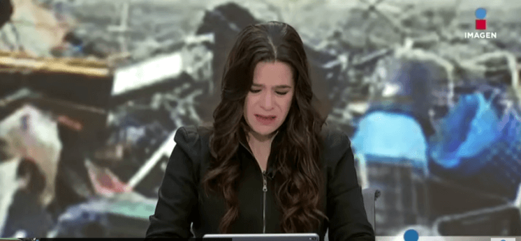 Apresentadora noticia morte de amiga em telejornal, cai no choro e chama o intervalo