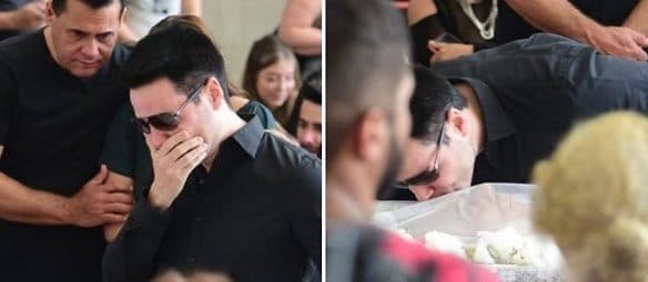 Luiz Bacci se despede de Marcelo Rezende com beijo na testa e muito choro