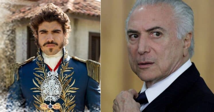 Internautas veem em cena de “Novo Mundo” indireta para Michel Temer; assista