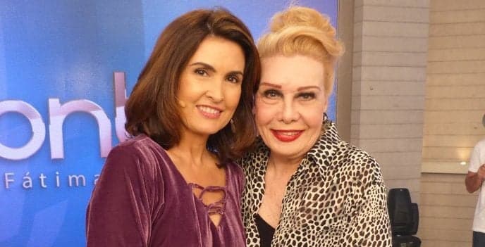 Fátima Bernardes revela segredo envolvendo ela e Rogéria