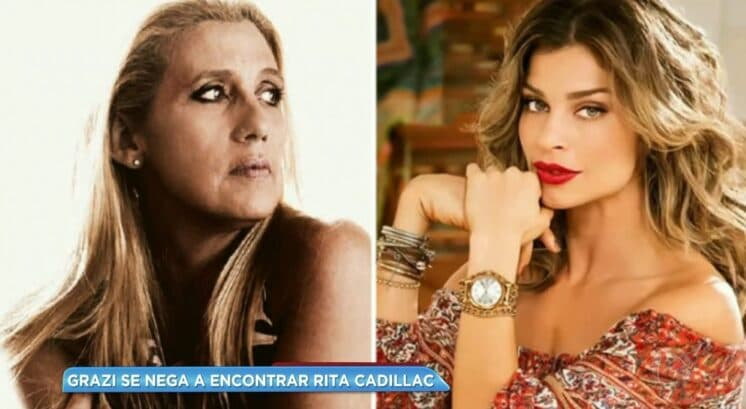 Grazi Massafera esnobou Rita Cadillac em programa e gravação teve que ser cancelada na Globo
